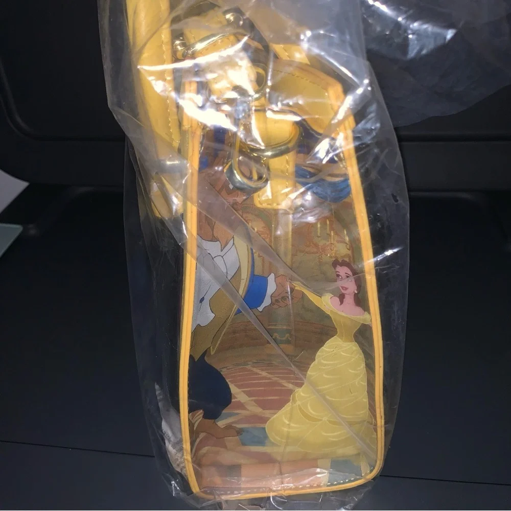 Loungefly Disney Beauty and the Beast Princess Scene Crossbody Bag - Picture 3 of 6